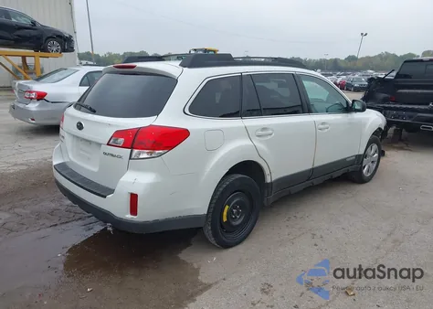 2012 Subaru Outback 2.5I Premium из США, поврежденный, VIN 4S4BRCCC5C3243551